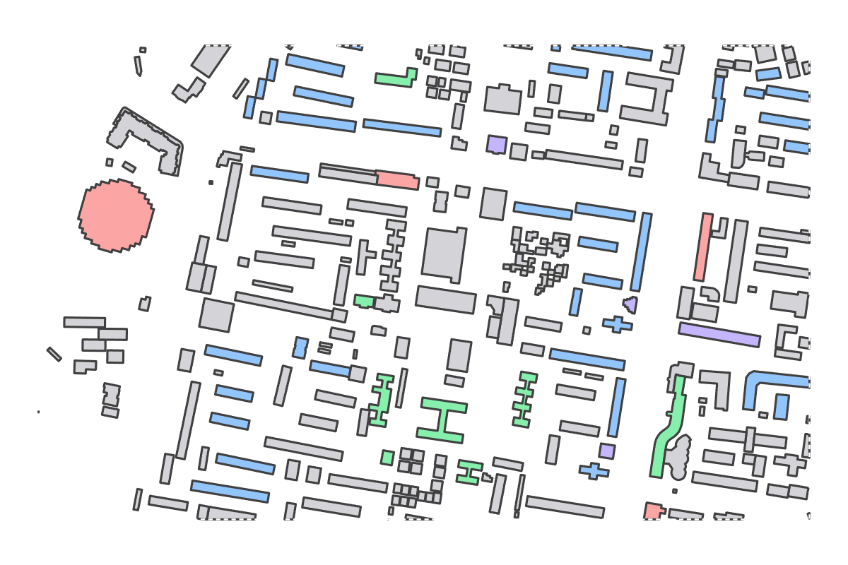 Program breakdown map