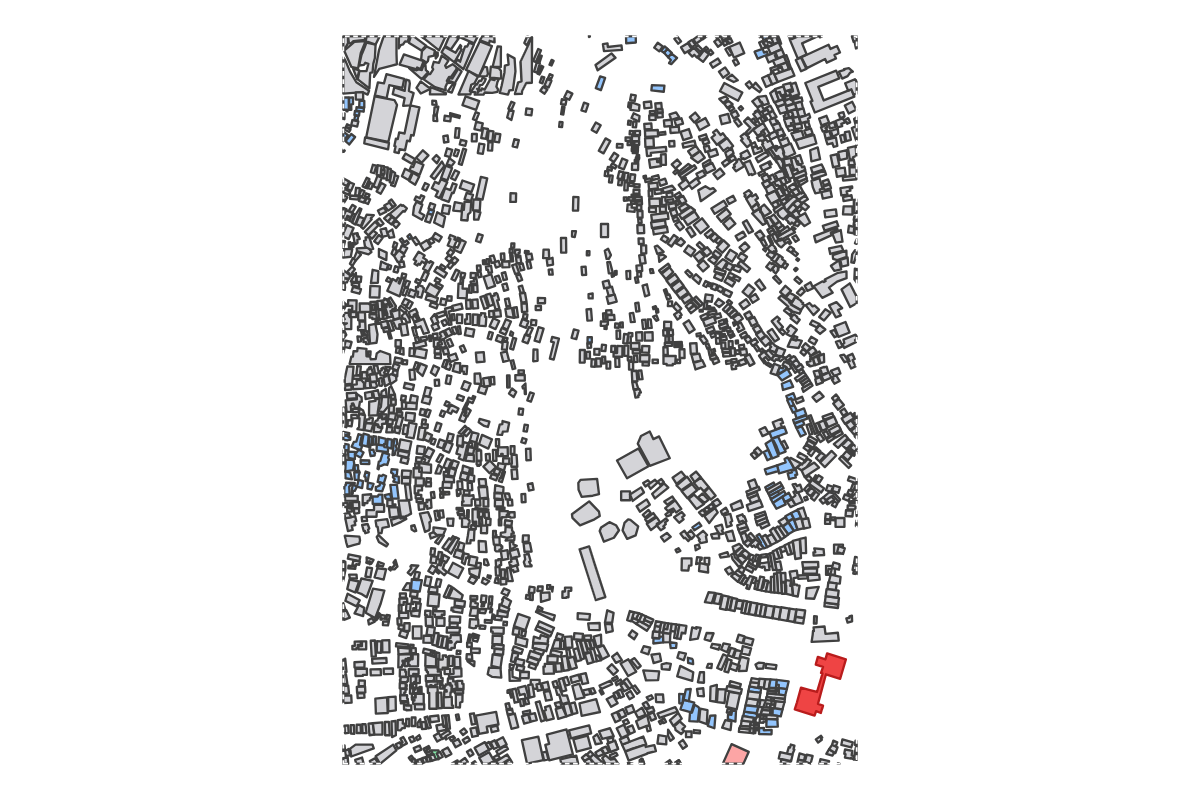 Program breakdown map