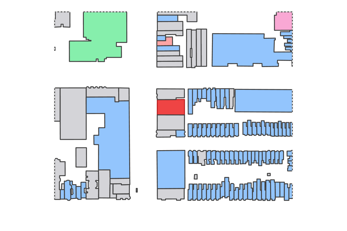 Program breakdown map