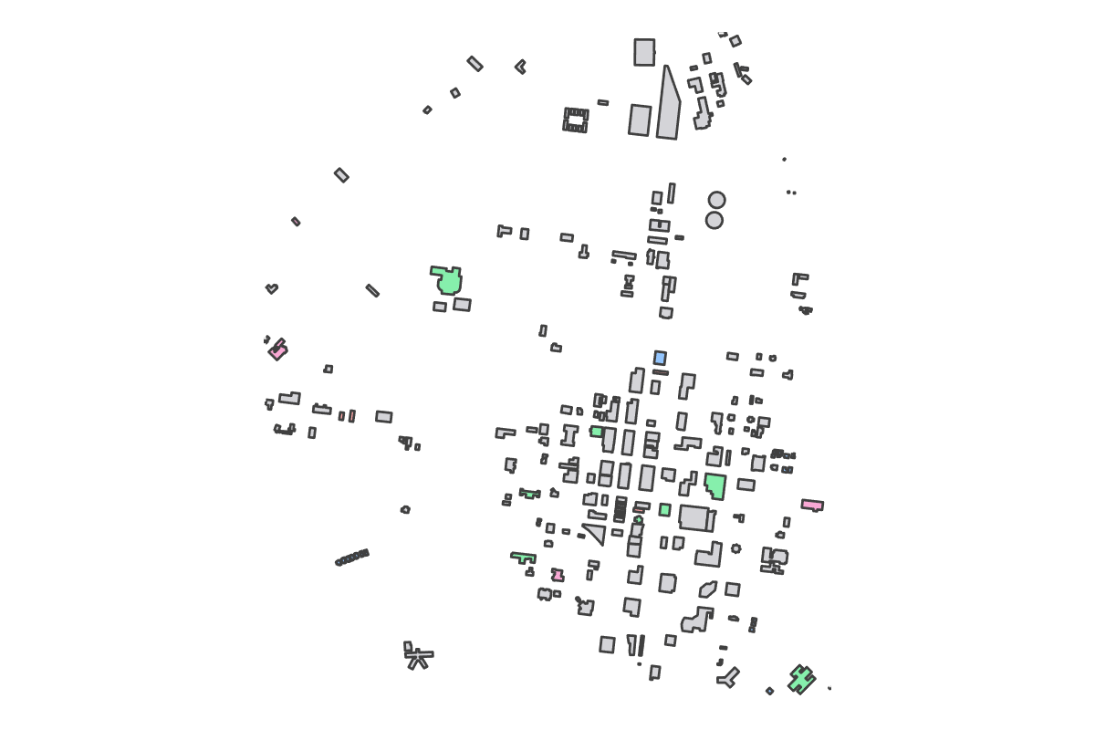 Program breakdown map