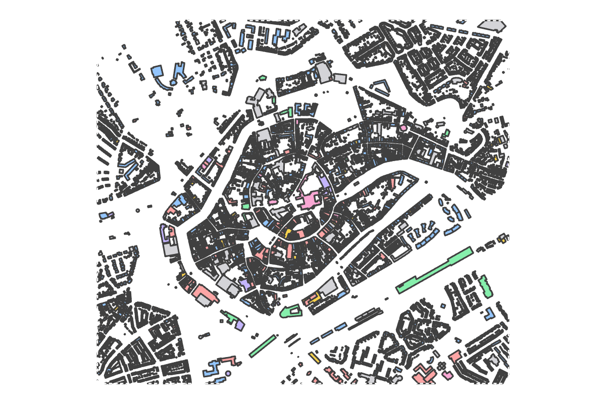 Program breakdown map