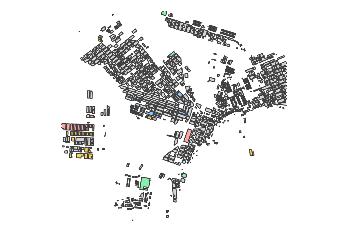 Program breakdown map