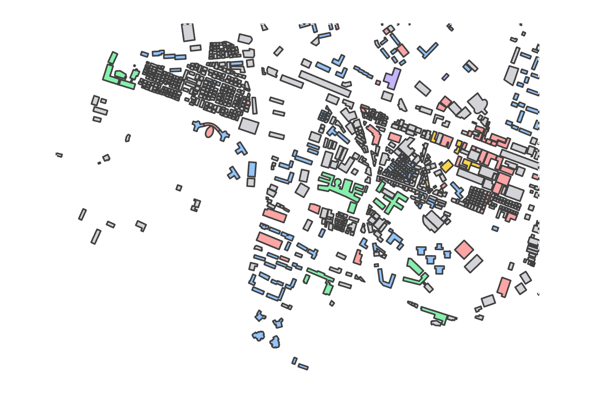 Program breakdown map