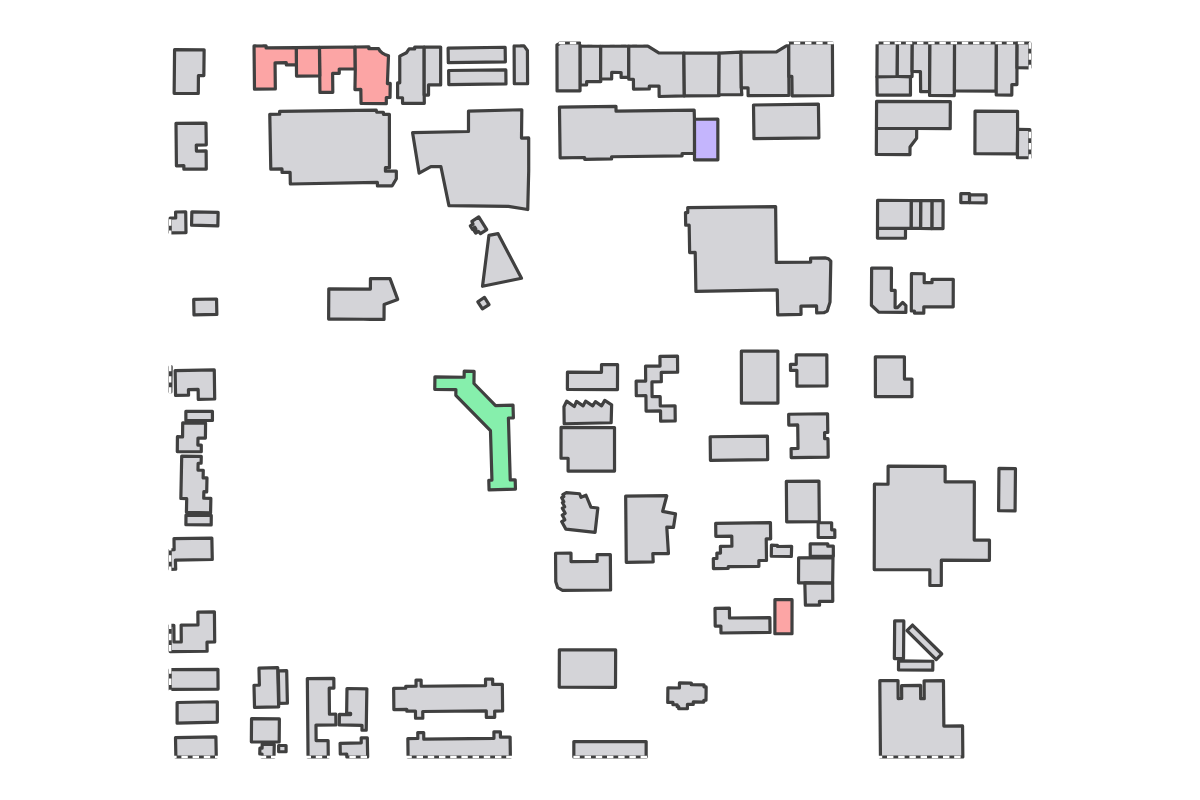 Program breakdown map