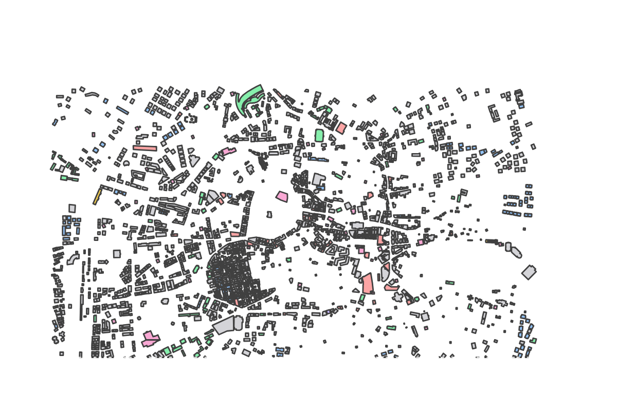 Program breakdown map