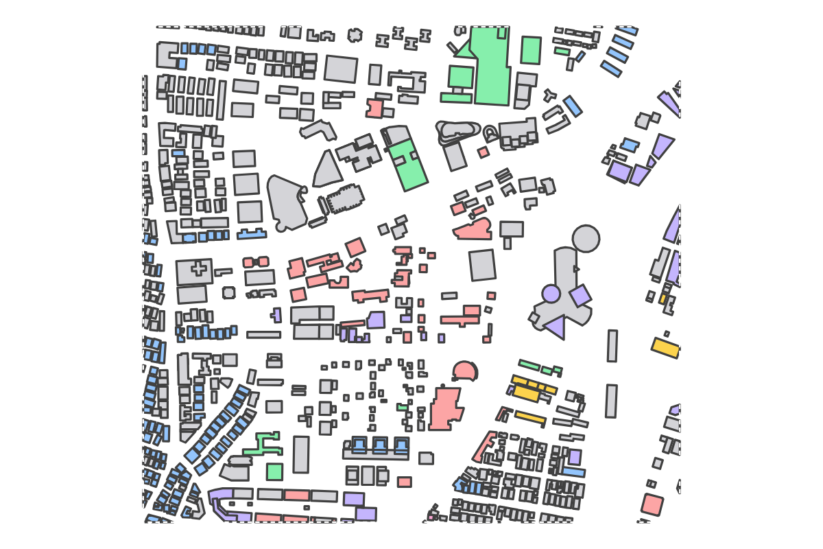 Program breakdown map