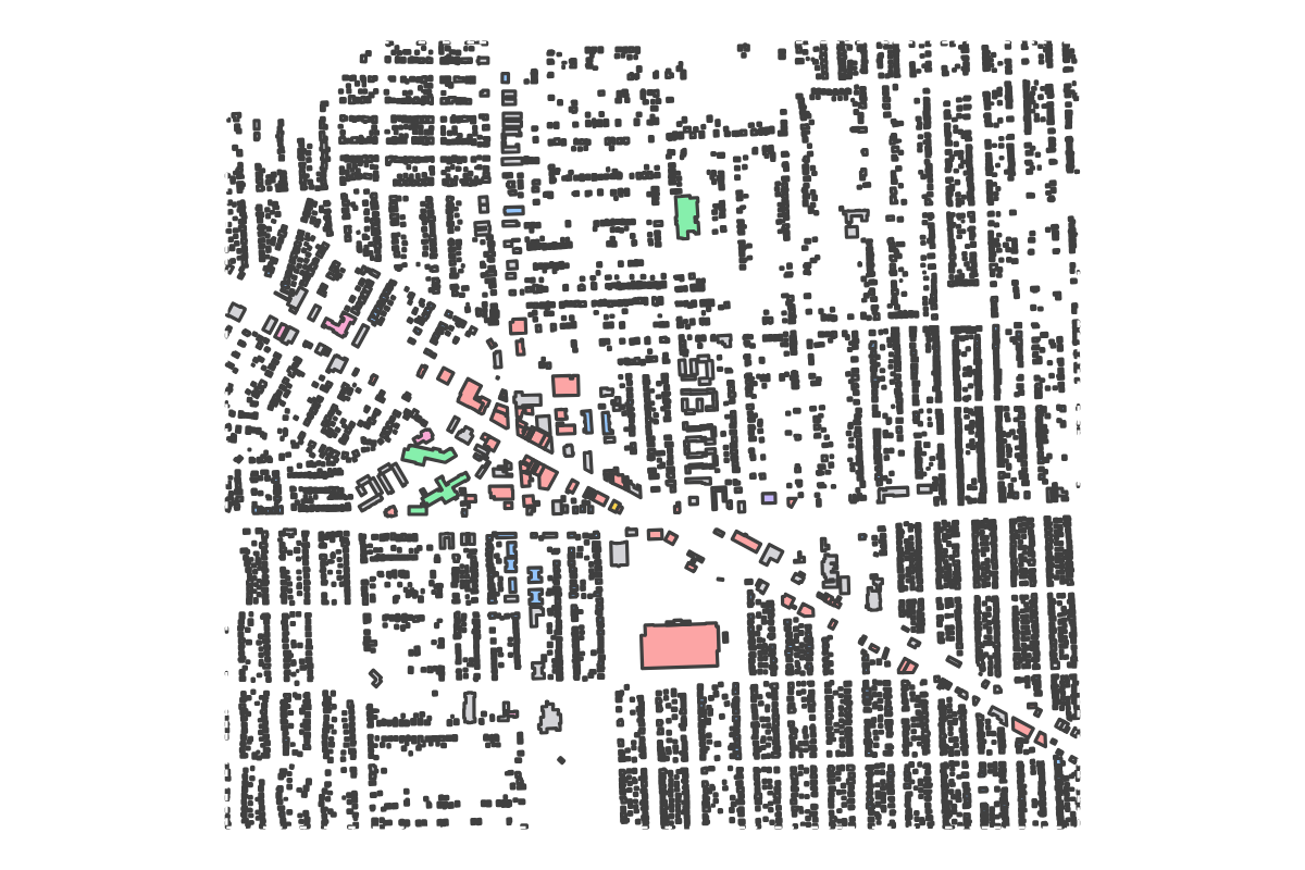 Program breakdown map