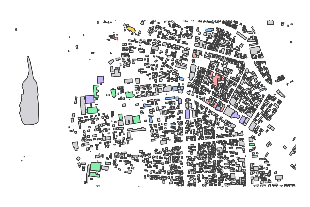 Program breakdown map