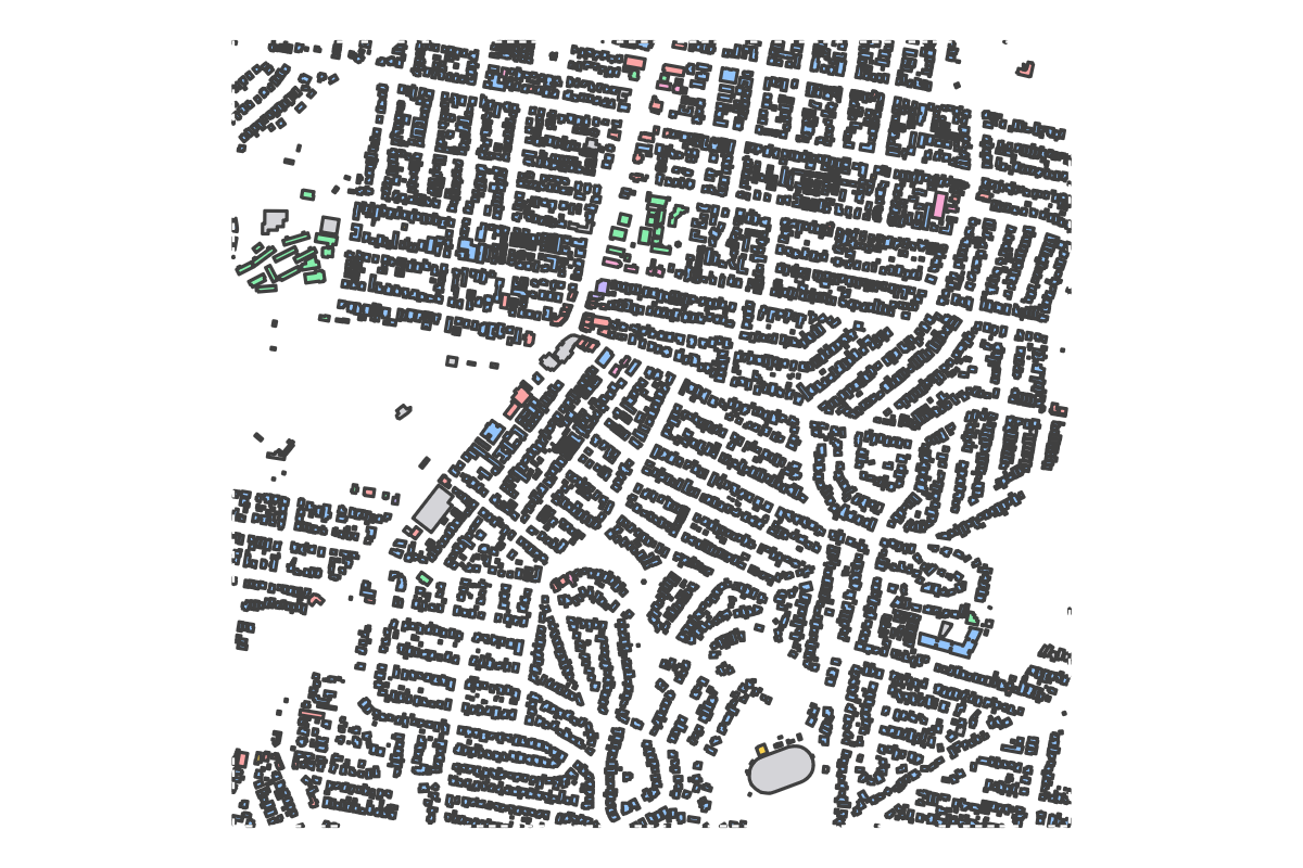 Program breakdown map