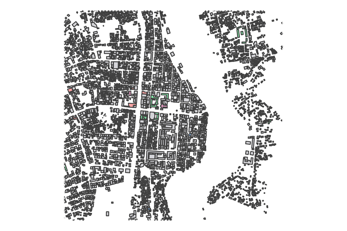 Program breakdown map