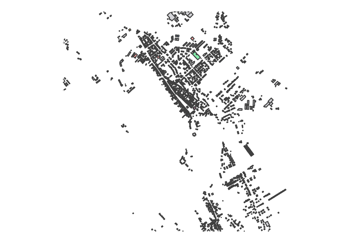 Program breakdown map