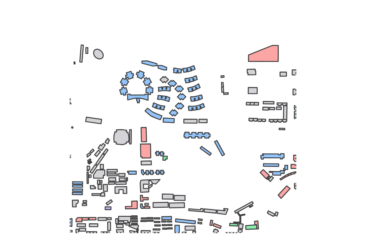 Program breakdown map