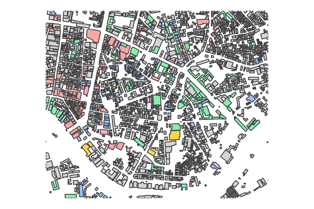 Program breakdown map