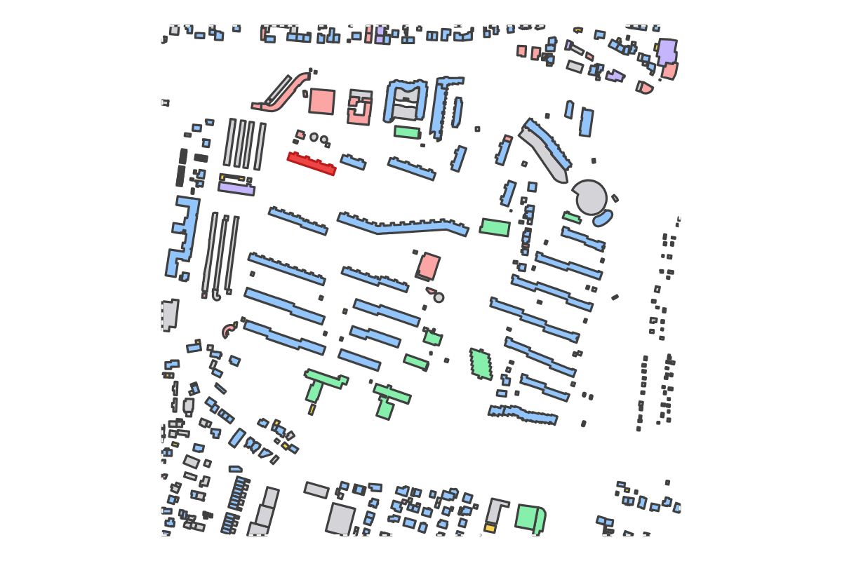 Program breakdown map