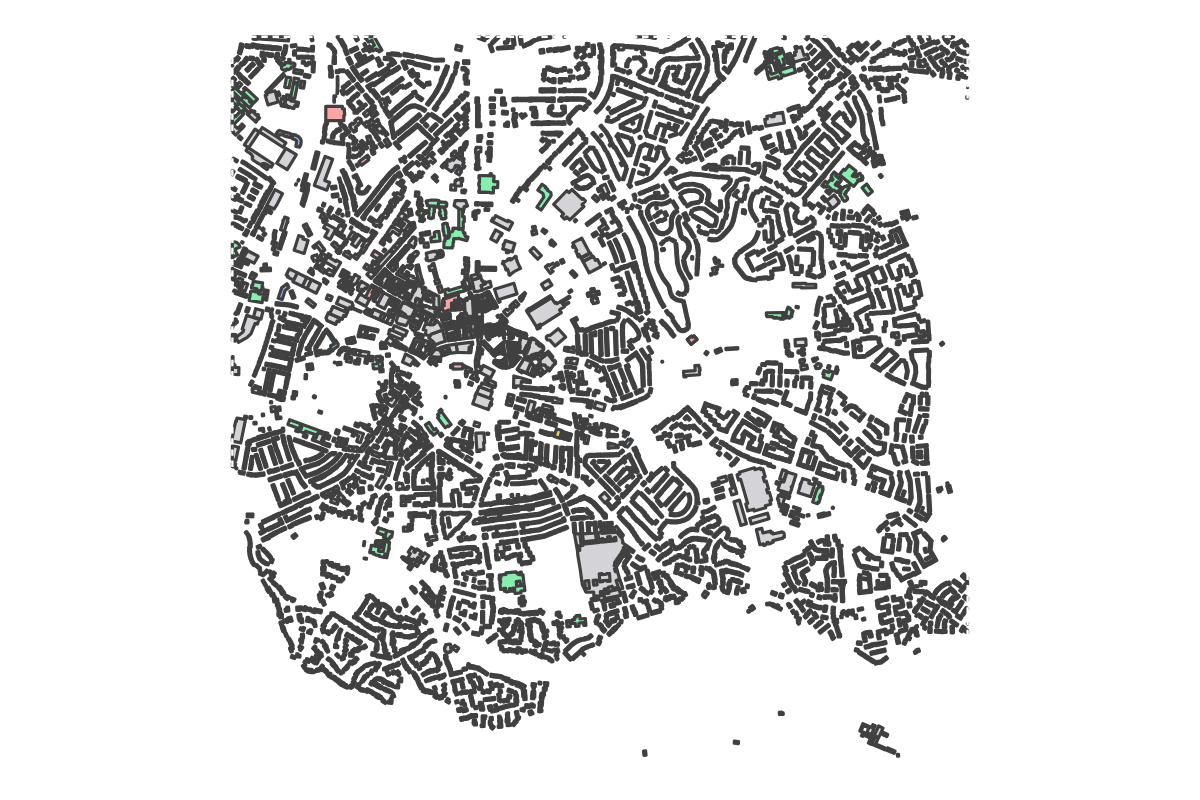 Program breakdown map