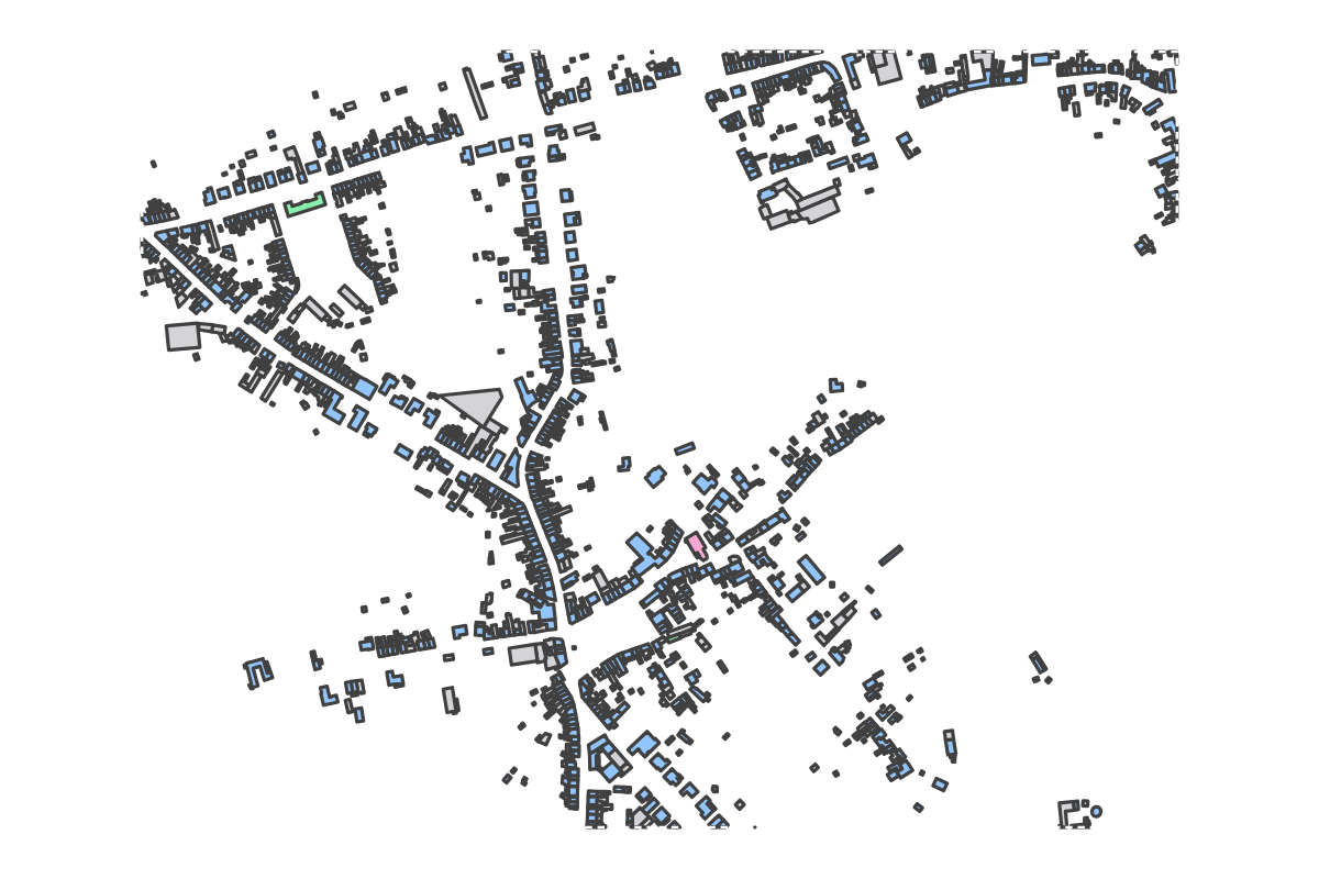 Program breakdown map