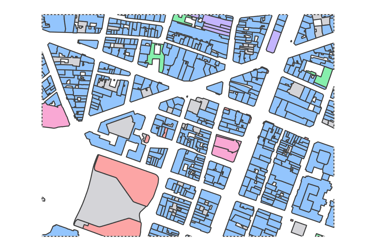Program breakdown map