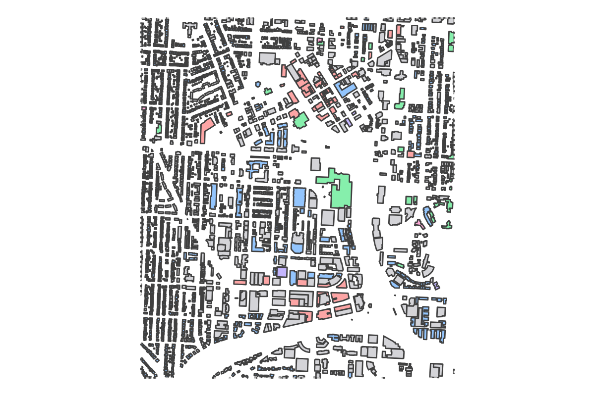 Program breakdown map