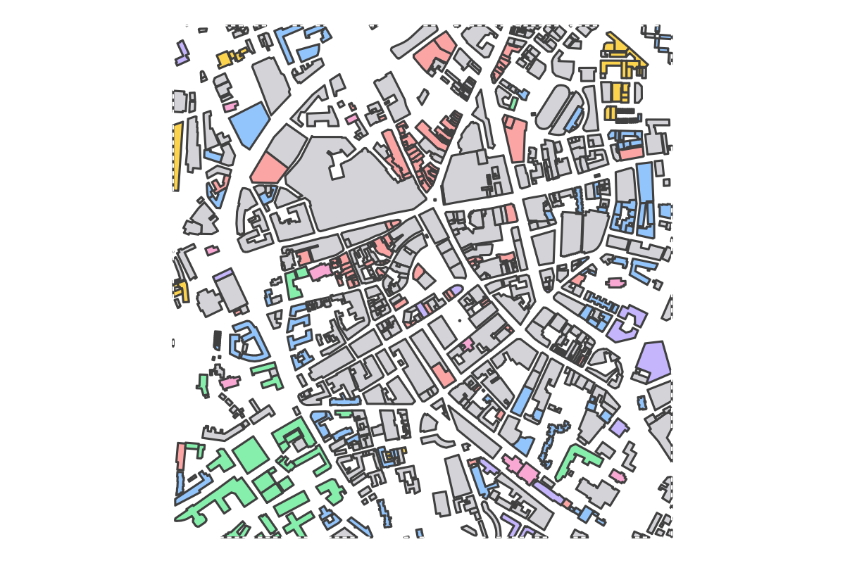 Program breakdown map