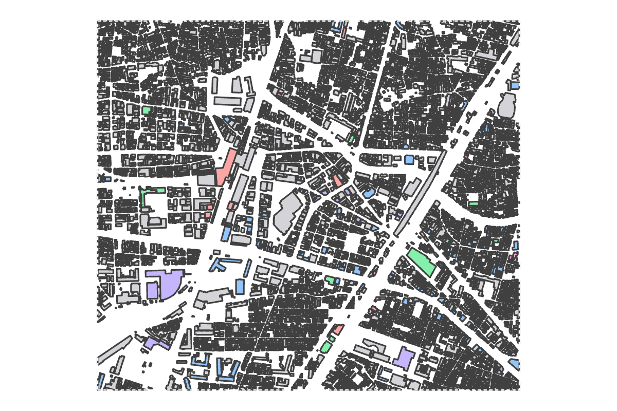 Program breakdown map