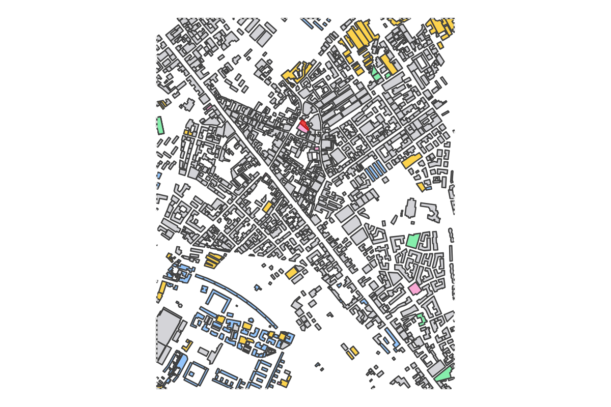 Program breakdown map