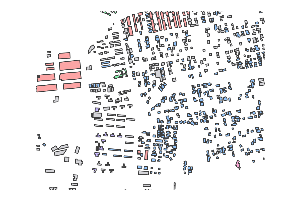 Program breakdown map