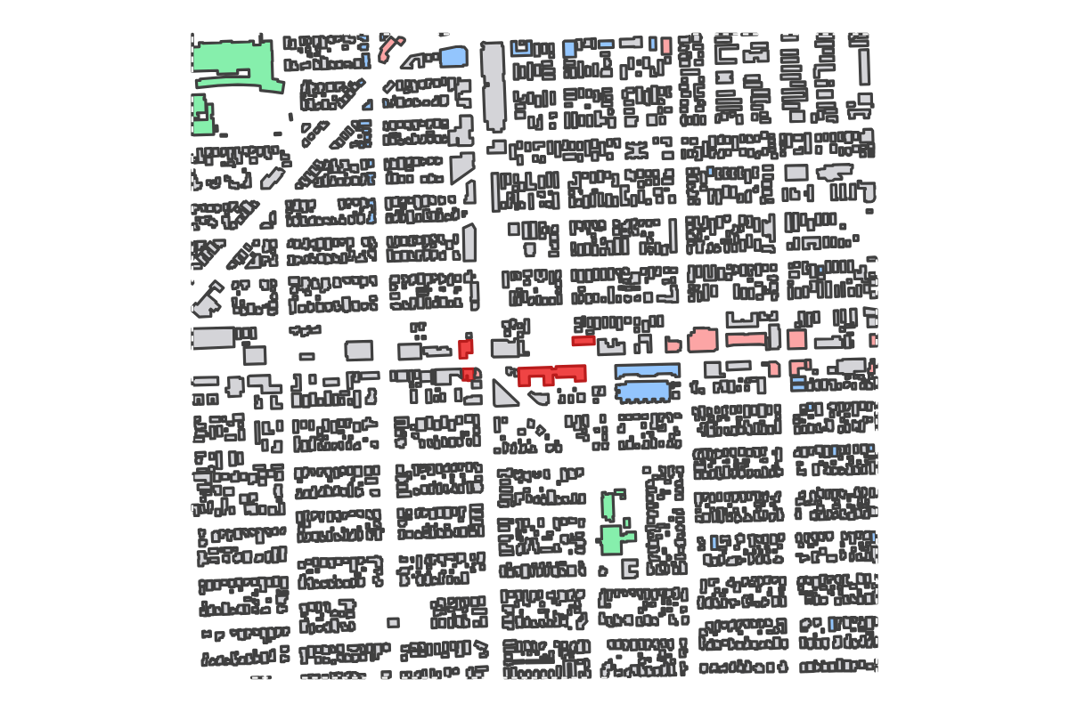 Program breakdown map