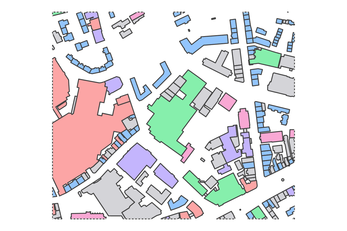 Program breakdown map