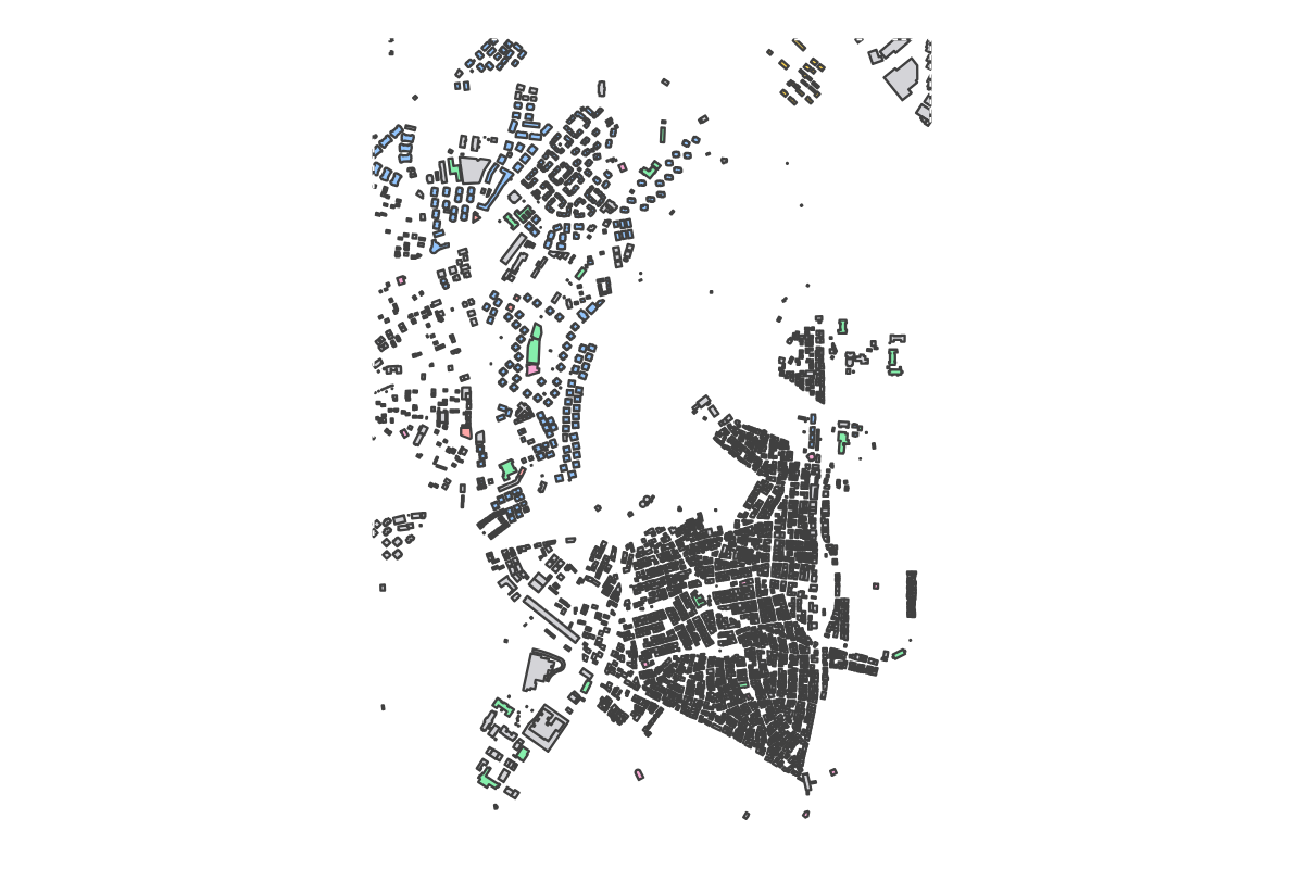 Program breakdown map
