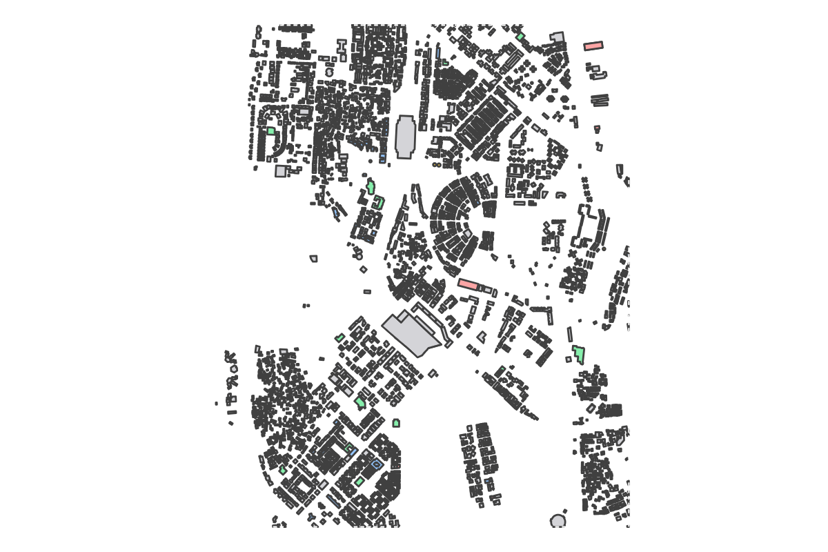 Program breakdown map