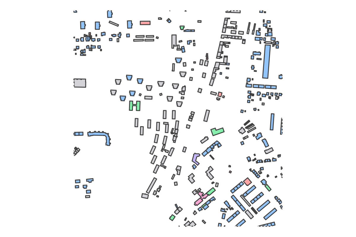 Program breakdown map