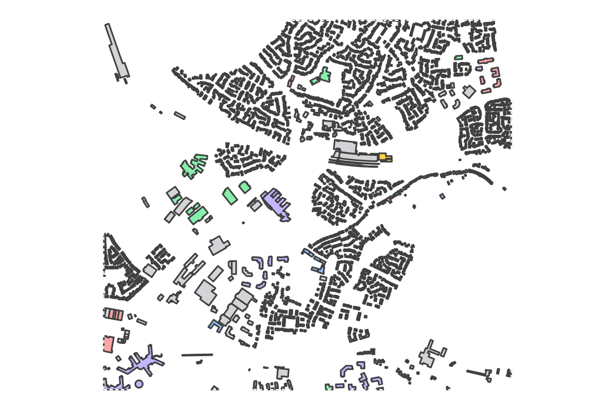 Program breakdown map