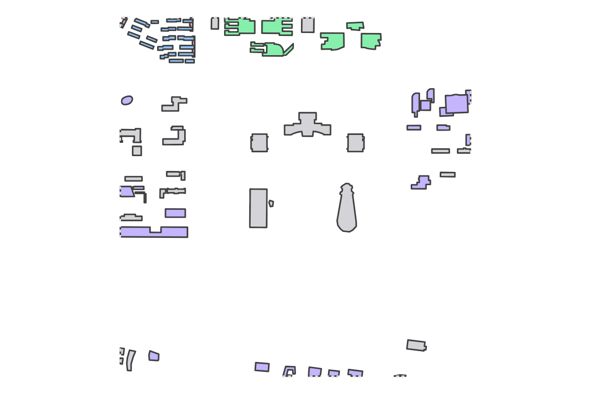 Program breakdown map