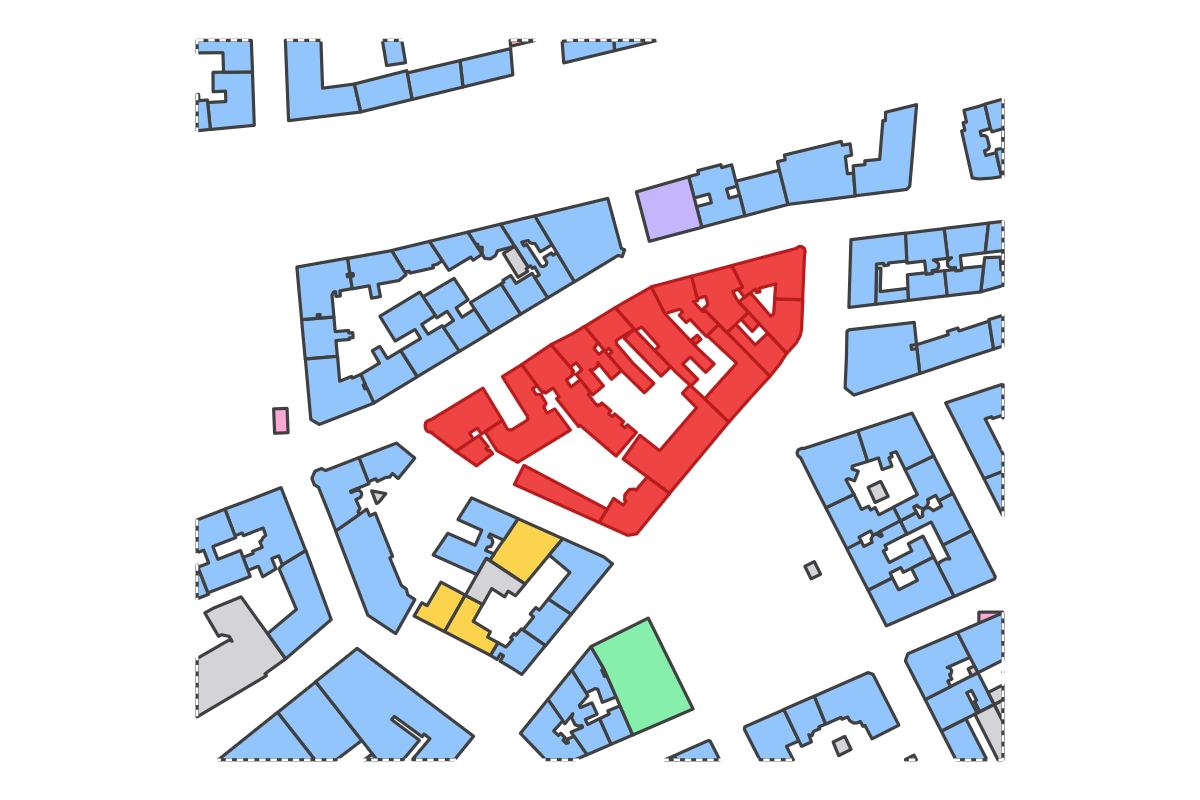 Program breakdown map