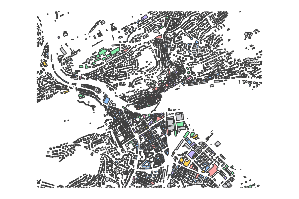Program breakdown map