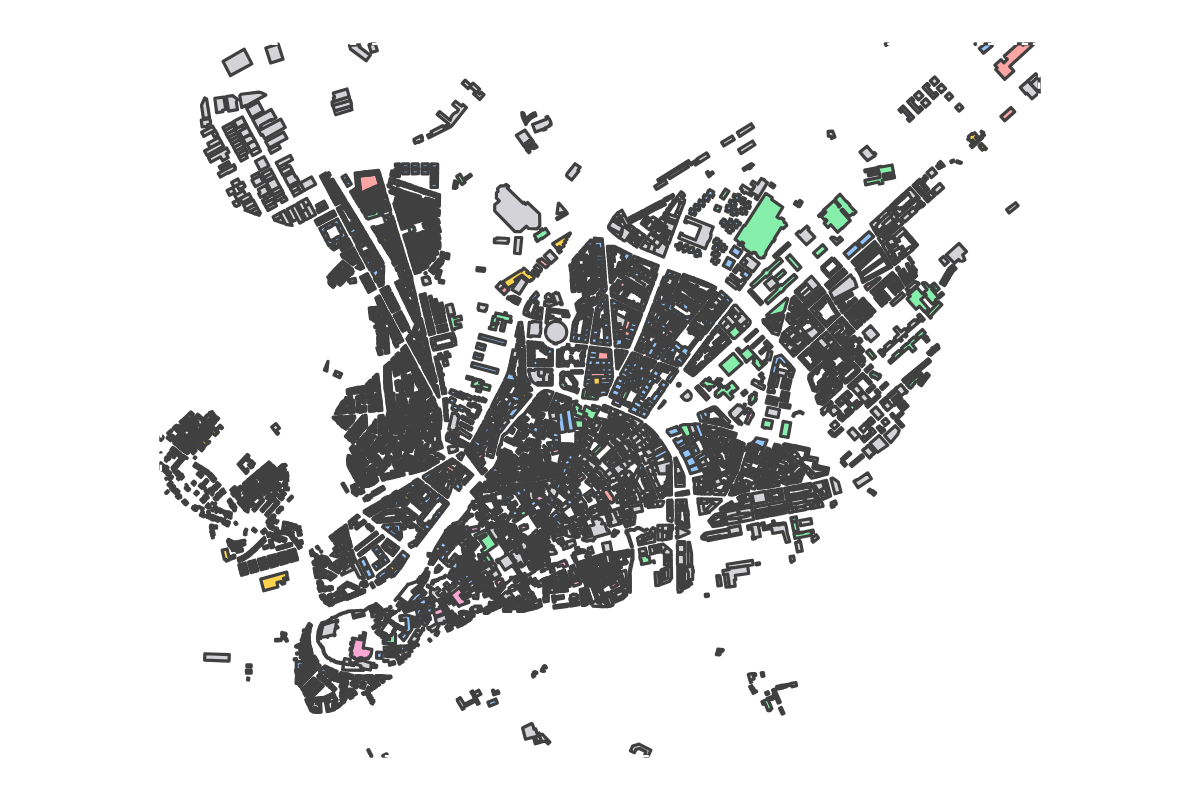 Program breakdown map