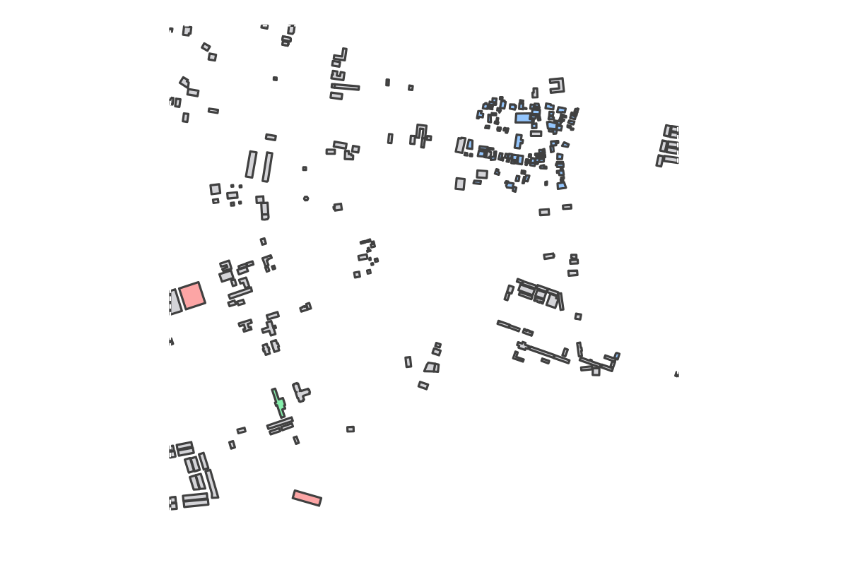 Program breakdown map