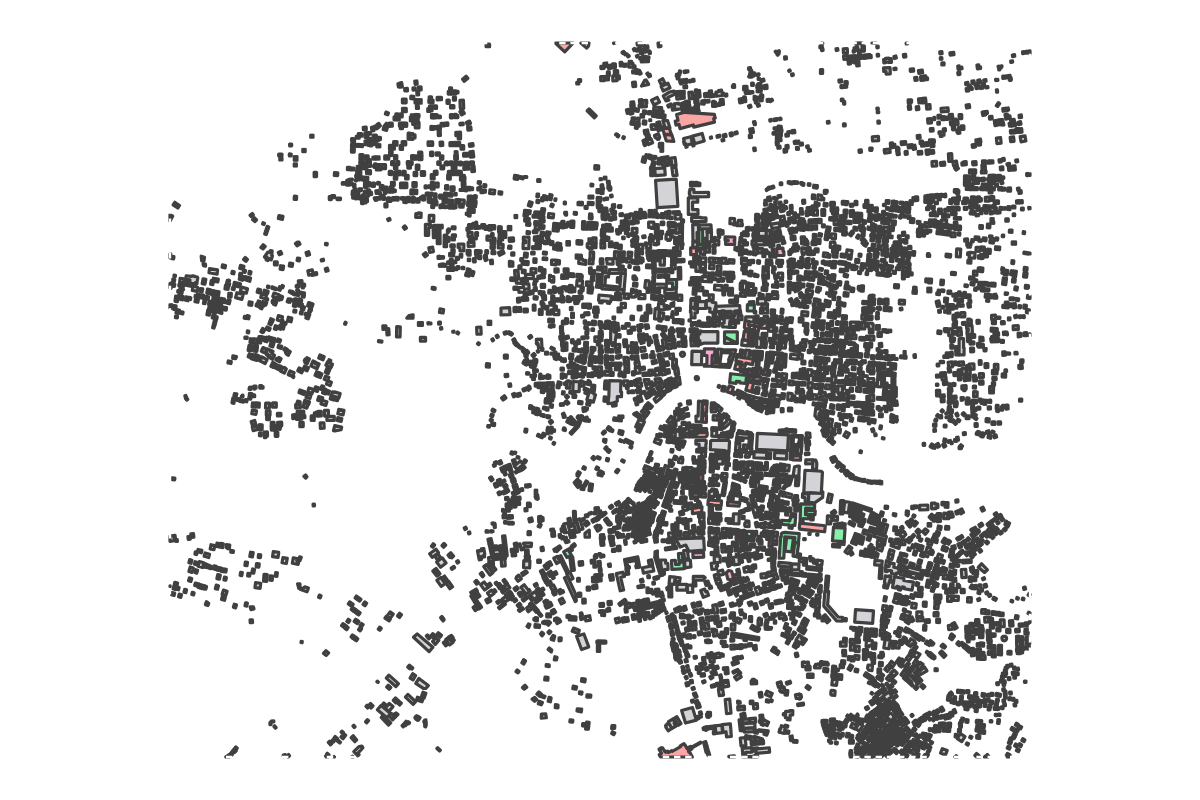 Program breakdown map
