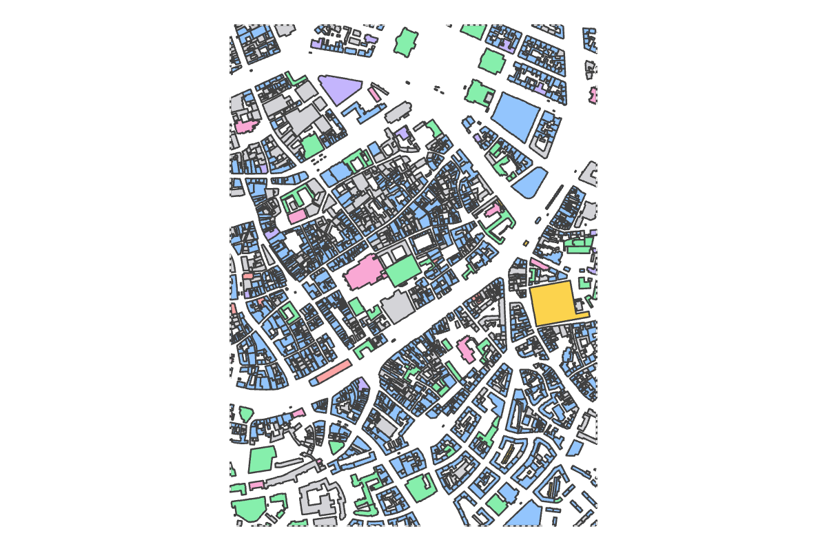 Program breakdown map