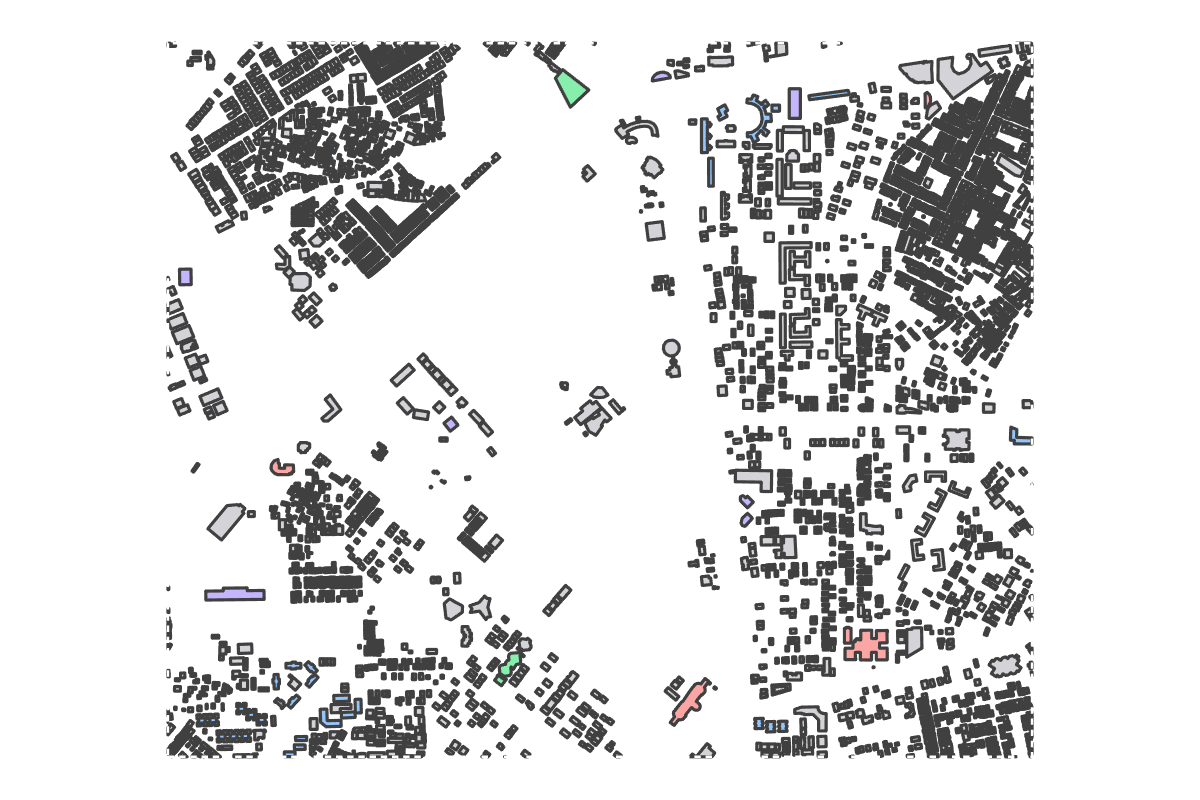Program breakdown map