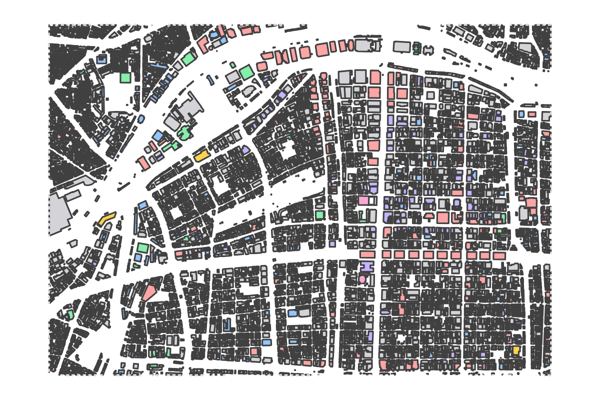 Program breakdown map
