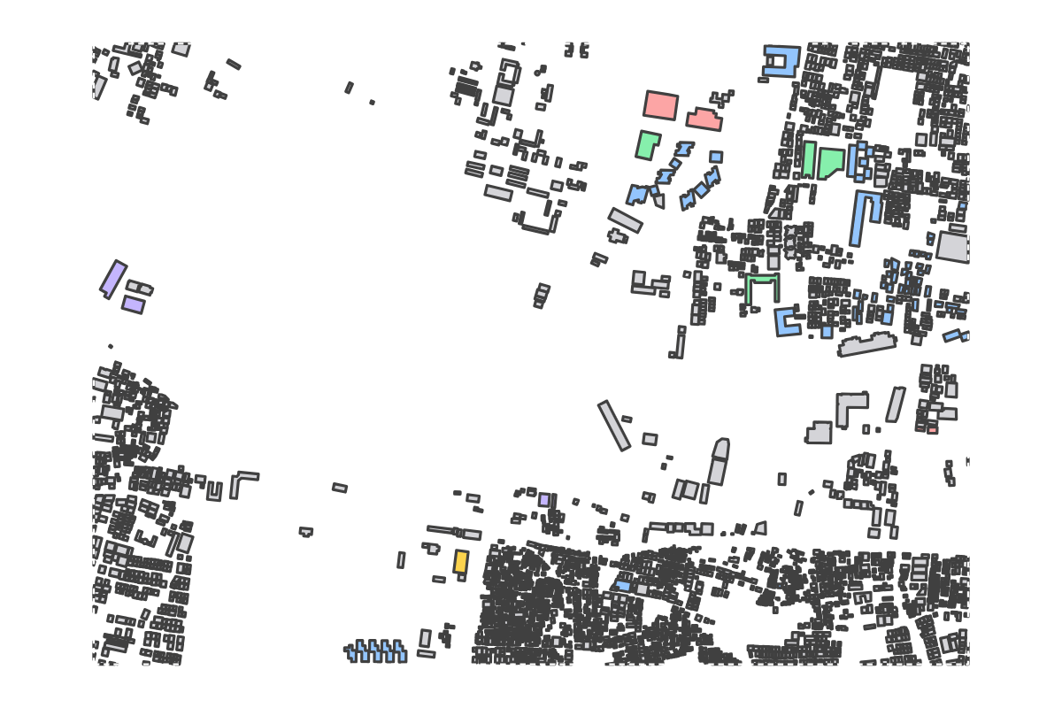 Program breakdown map