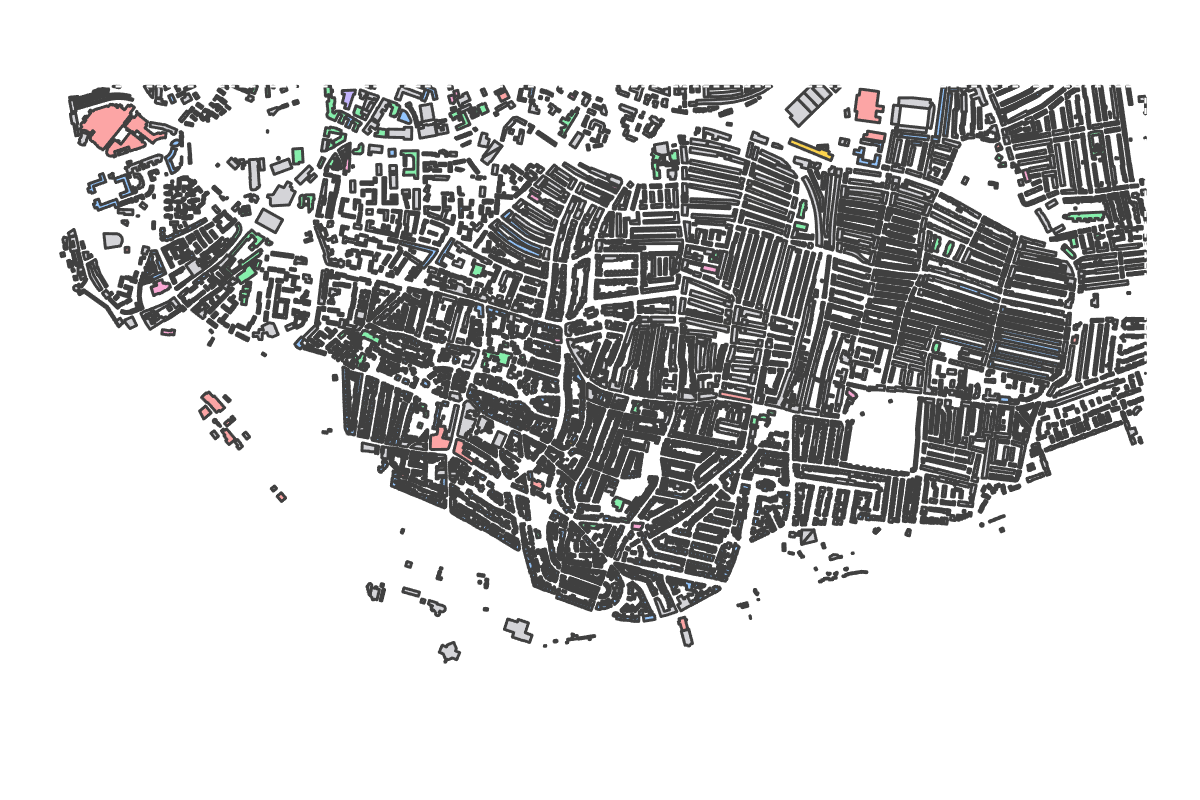 Program breakdown map