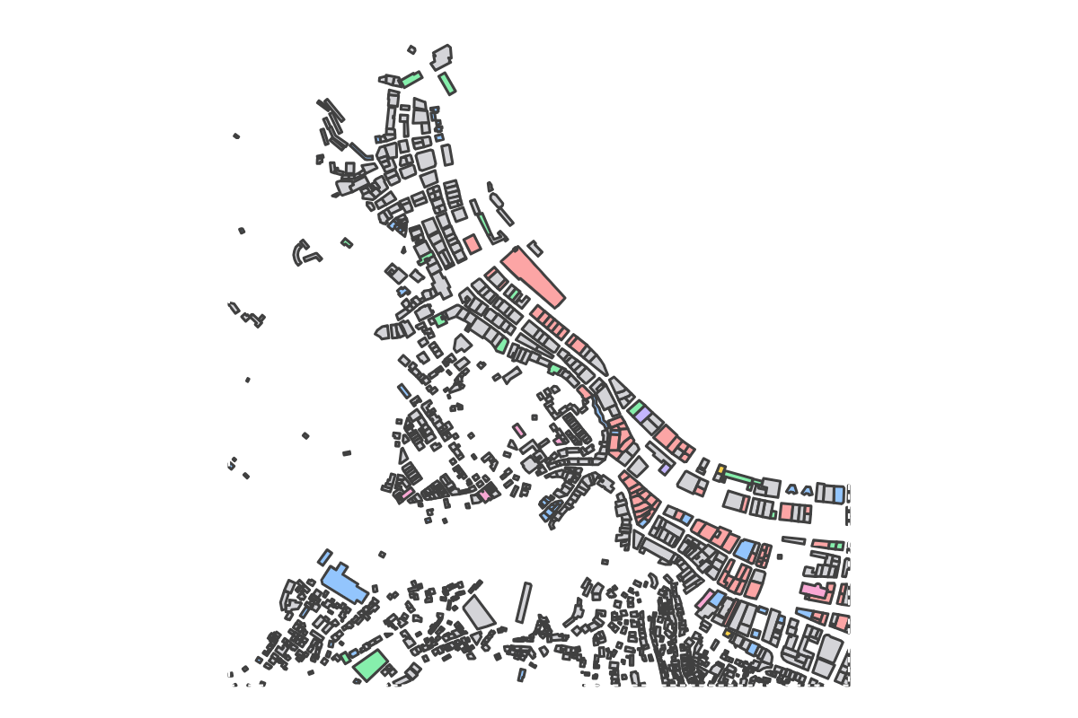 Program breakdown map