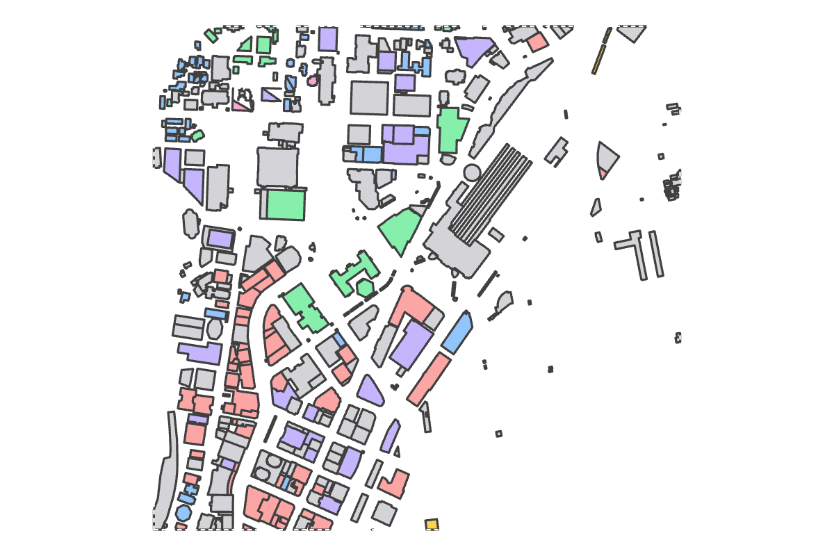 Program breakdown map