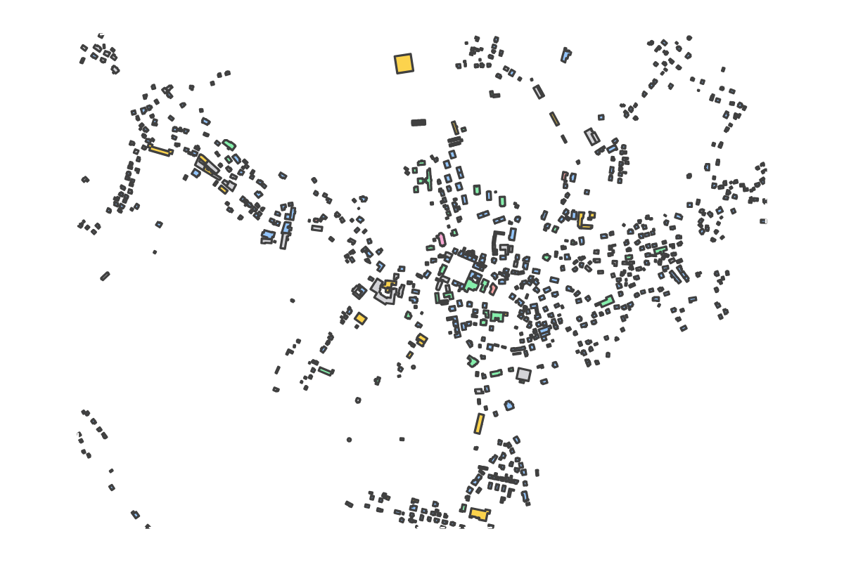 Program breakdown map