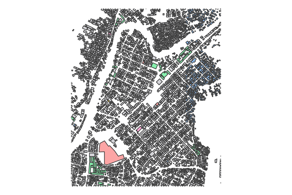 Program breakdown map
