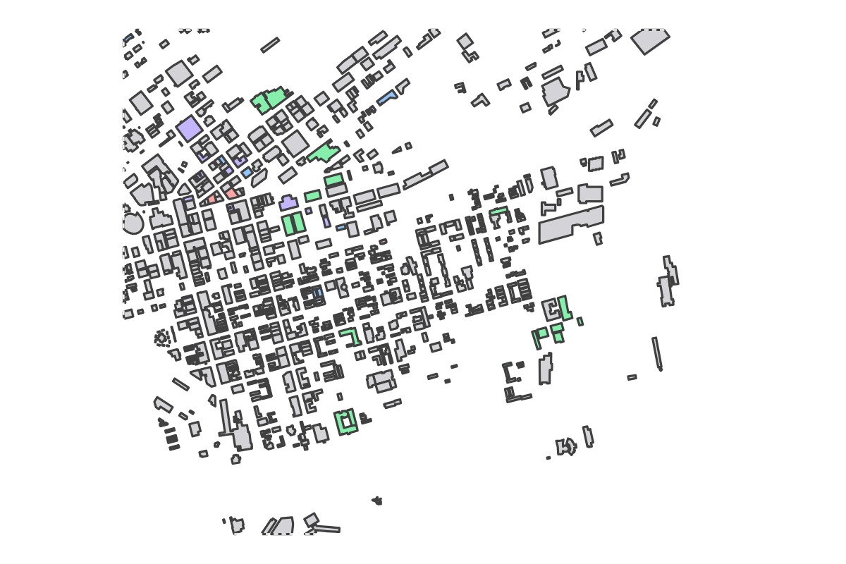 Program breakdown map