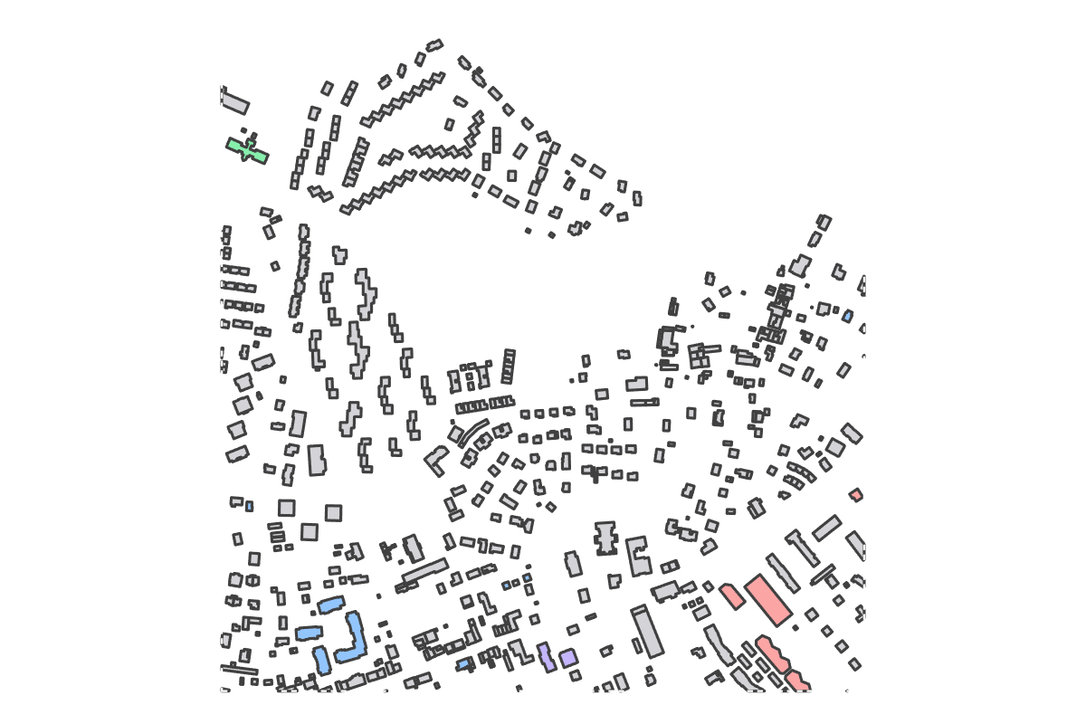 Program breakdown map