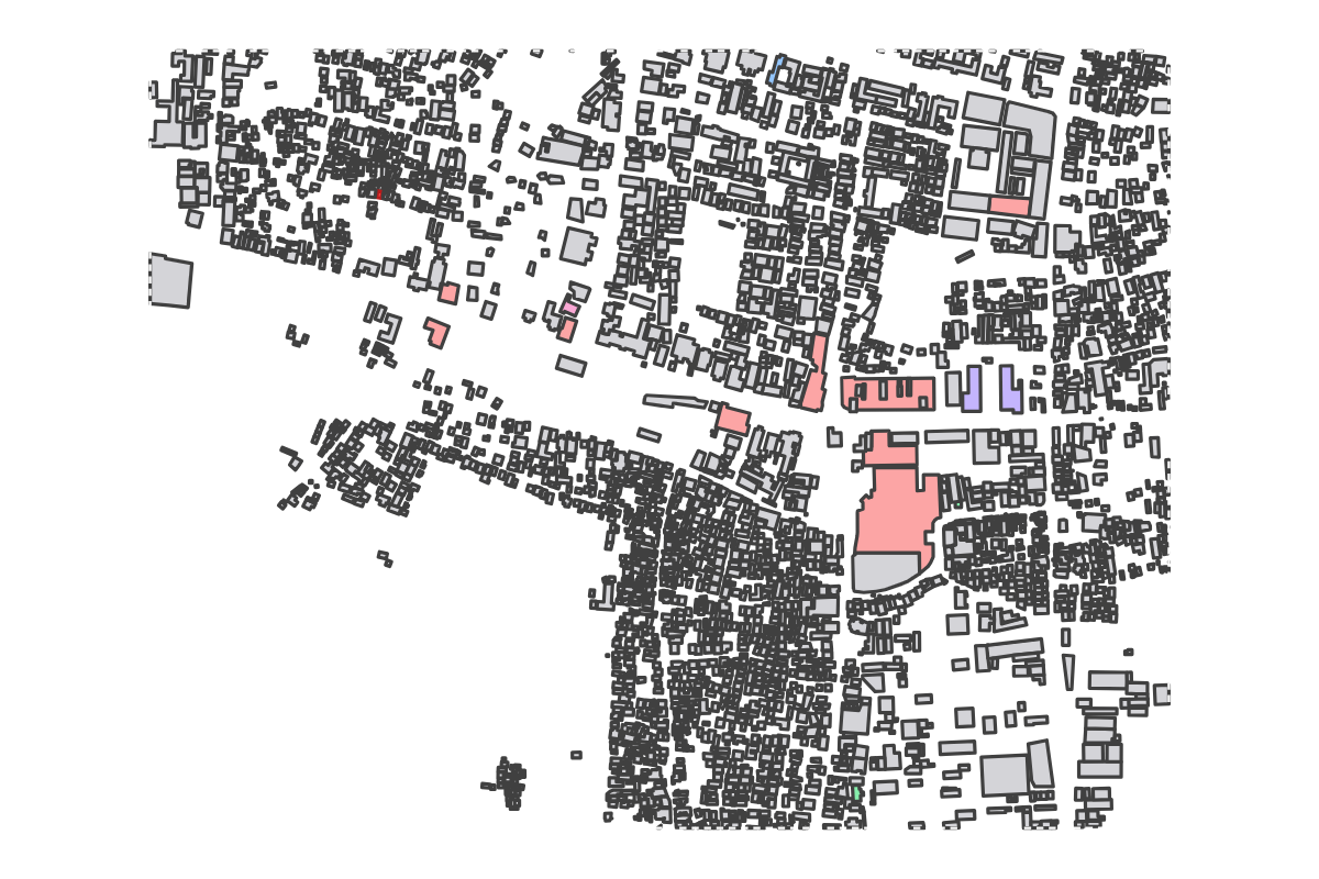 Program breakdown map